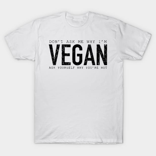 I'M Vegan T-Shirt by BY TRENDING SYAIF